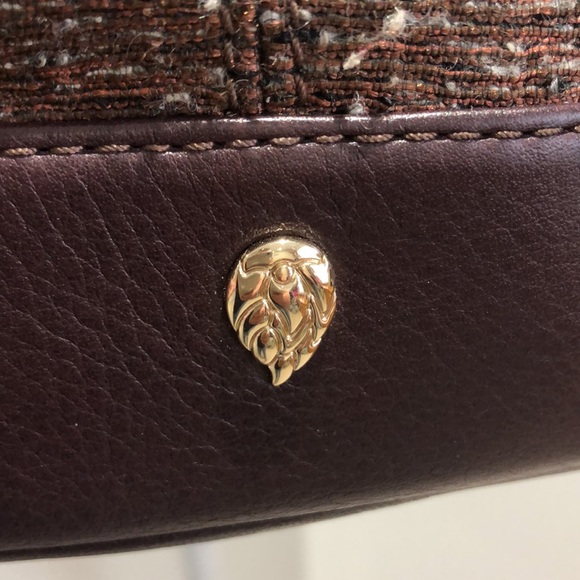 Helen Kaminski mahogany brown wool leather bucket bag - Picture 4 of 15